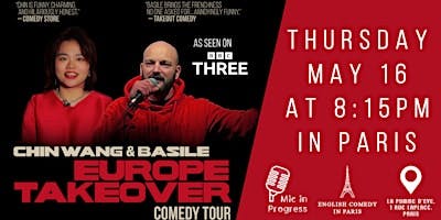 Europe Takeover Comedy Tour | English Stand-Up Show in Paris logo