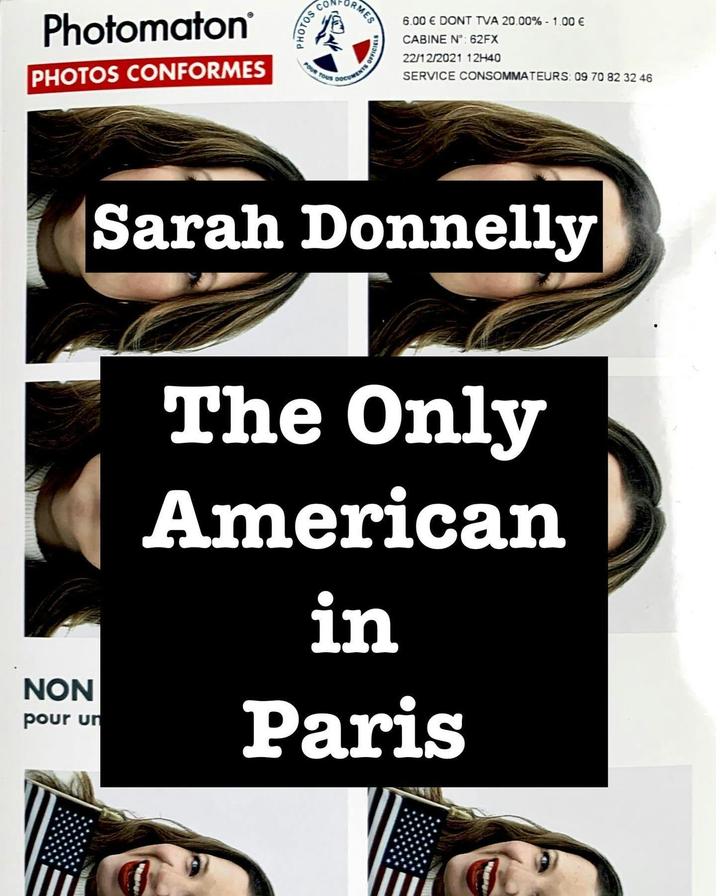 Sarah Donnelly: The Only American in Paris logo