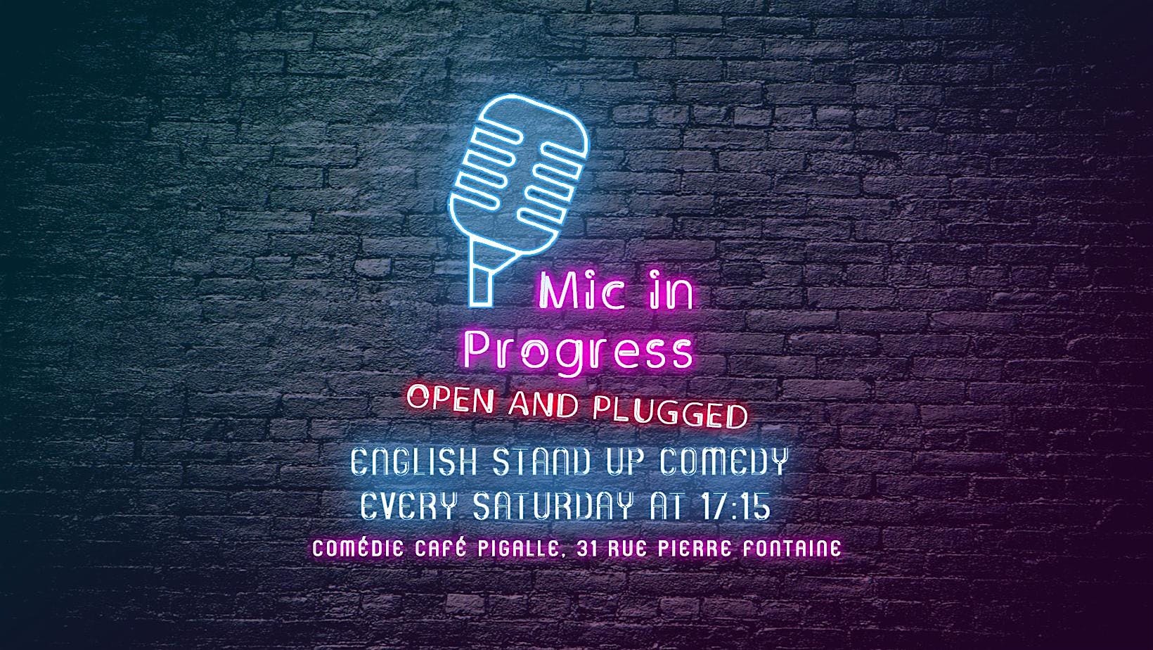 Mic in Progress | Open Mic Show logo