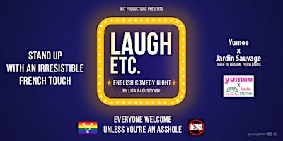 LAUGH ETC - English Stand-up Comedy logo