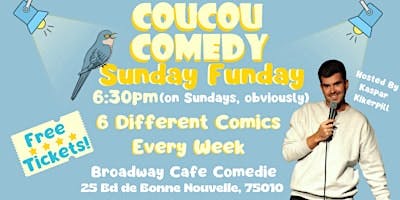 Coucou Comedy: Sunday Funday logo