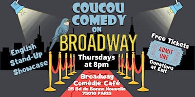 Coucou Comedy - English Comedy Showcase logo