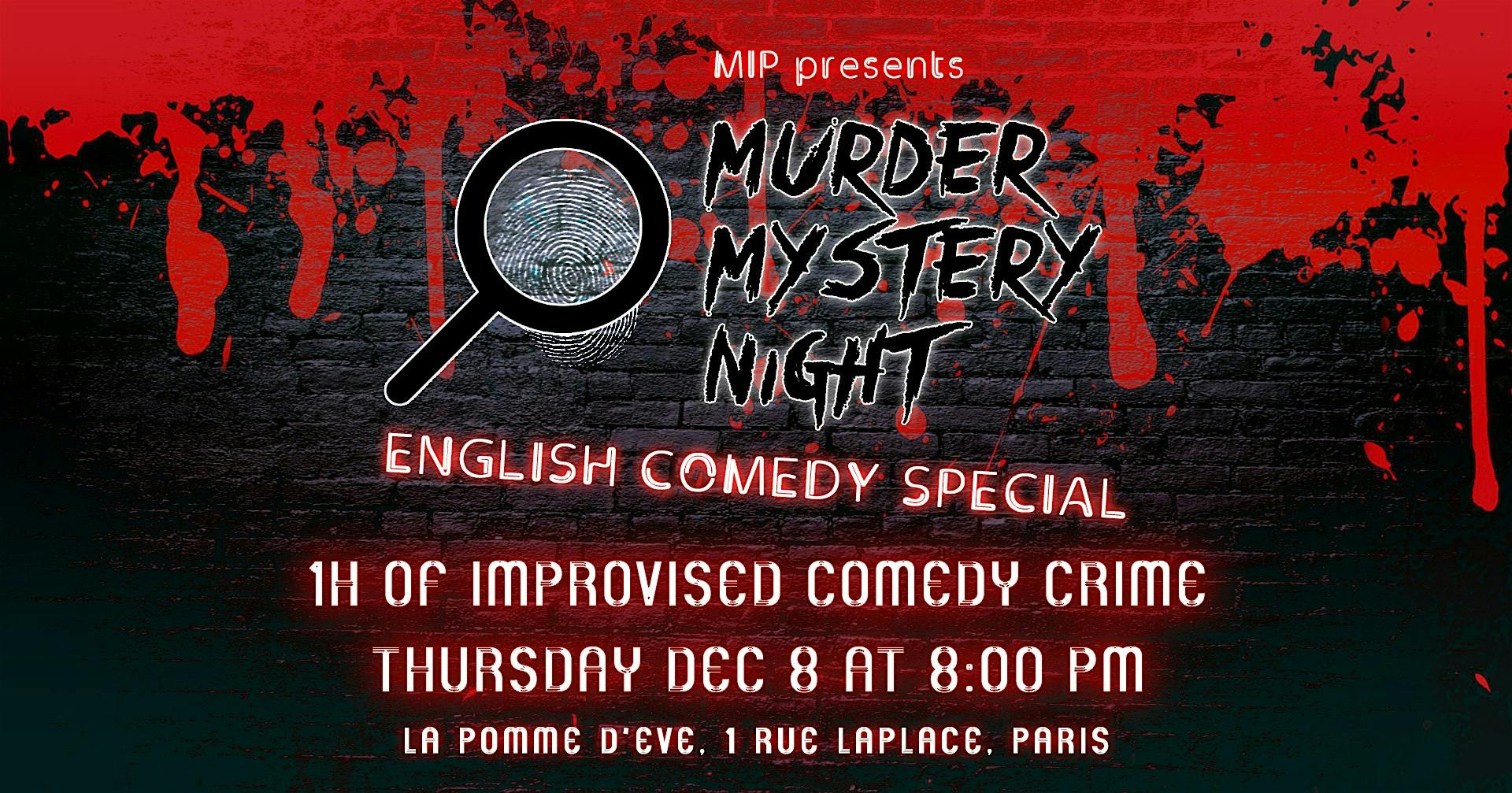 Murder Mystery Night | Comedy Special logo