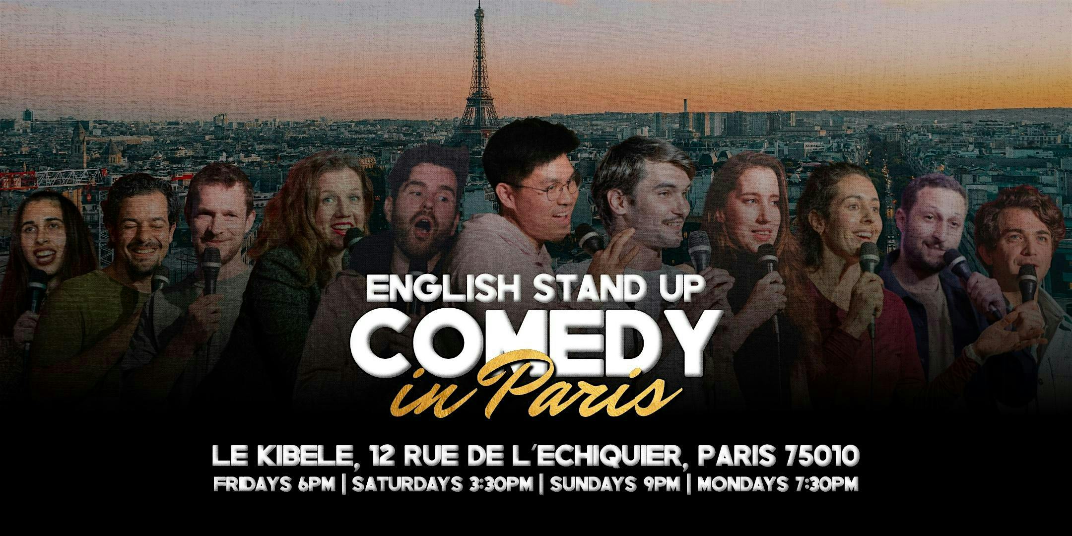 English Stand Up Comedy - Friday to Monday - Blast Off Comedy logo