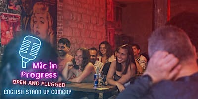 English Stand-Up Comedy | Open Mic Show logo