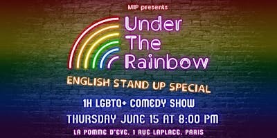 LGBT+ Comedy Show in Paris | Under the Rainbow logo