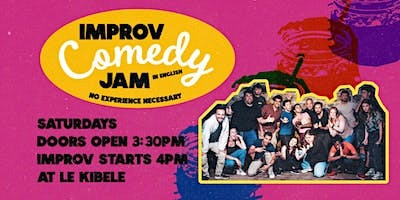 Improv Comedy Jam In English logo