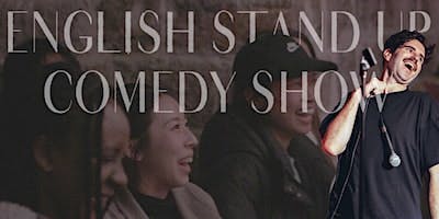 English Stand Up Comedy - Saturdays - Blast Off Comedy Open Mic logo