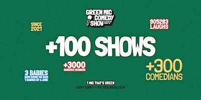 Green Mic Comedy Show @Frog Bastille logo