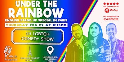 LGBT+ Stand-Up Comedy Night in Paris | Under the Rainbow logo
