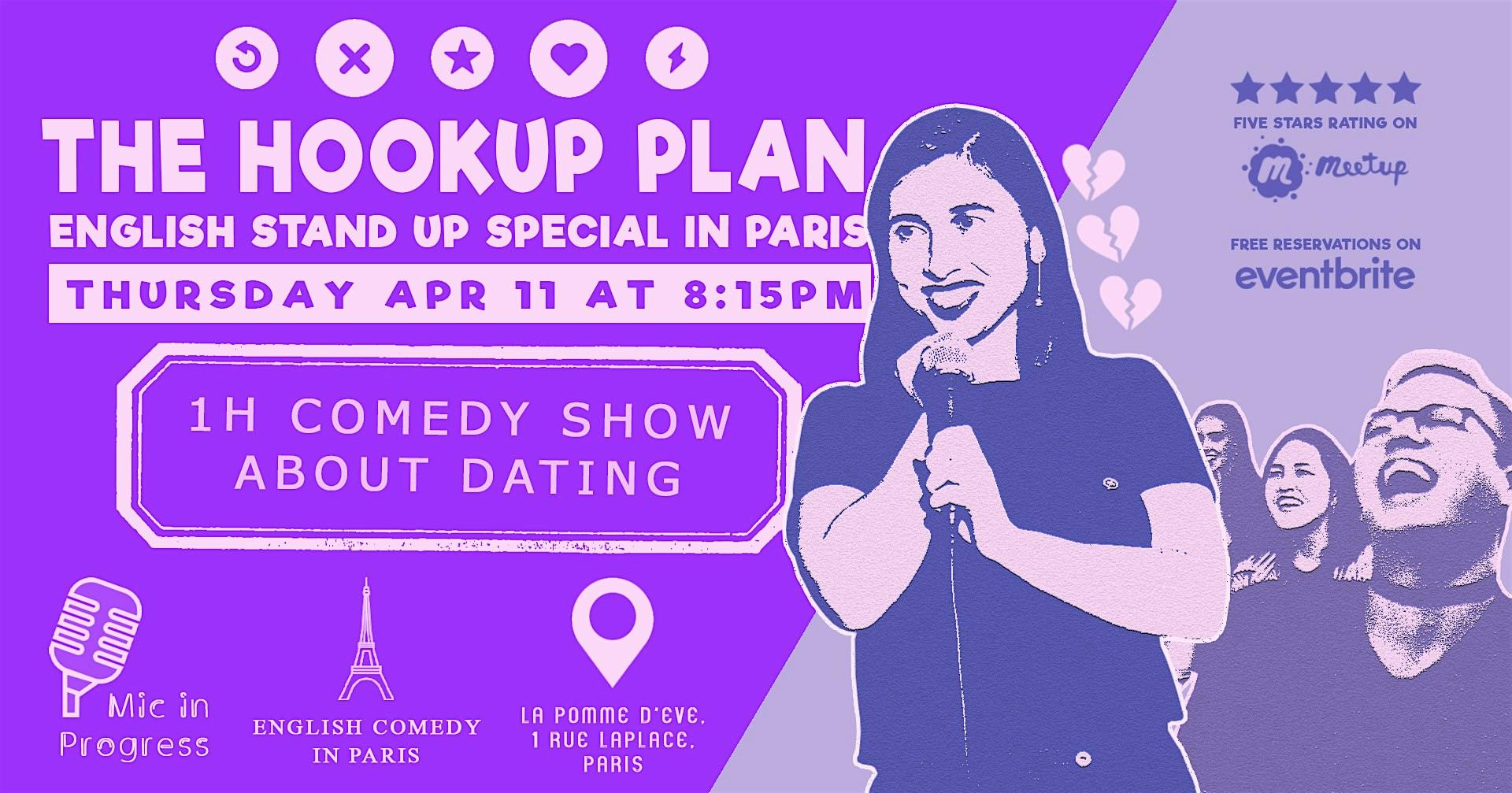 The Hookup Plan | English Stand-Up Comedy in Paris logo