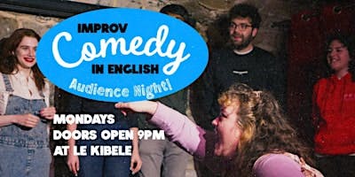 Improv Comedy In English - Audience Night! logo