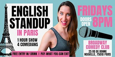 English Stand Up Comedy Showcase - Coucou Comedy logo